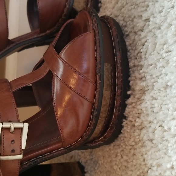 Brian Atwood brown high heel sandals  shoes 6 - Picture 12 of 14